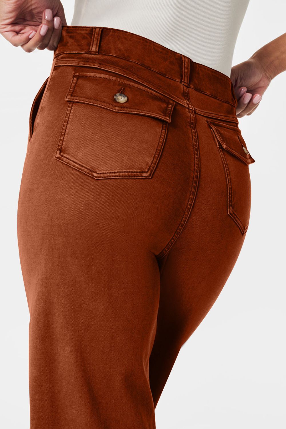 GR | High-waisted jeans with pockets: Classic, stylish and versatile