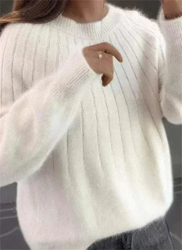 GR | Soft cashmere knit sweater for women - Warm and luxurious