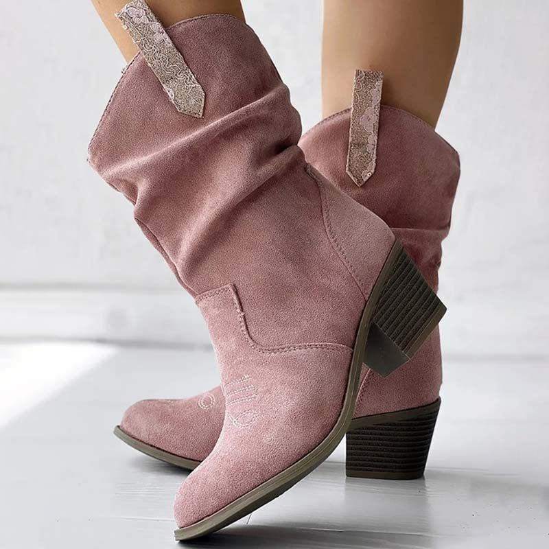 GR | Vintage Boots with Chunky Heel