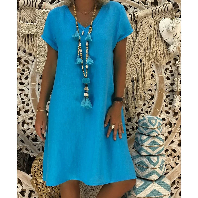GR | Lässiges Midikleid