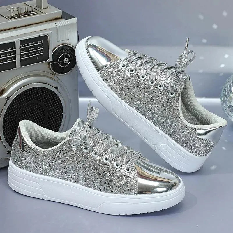 GR | Glittering sneakers with sequins