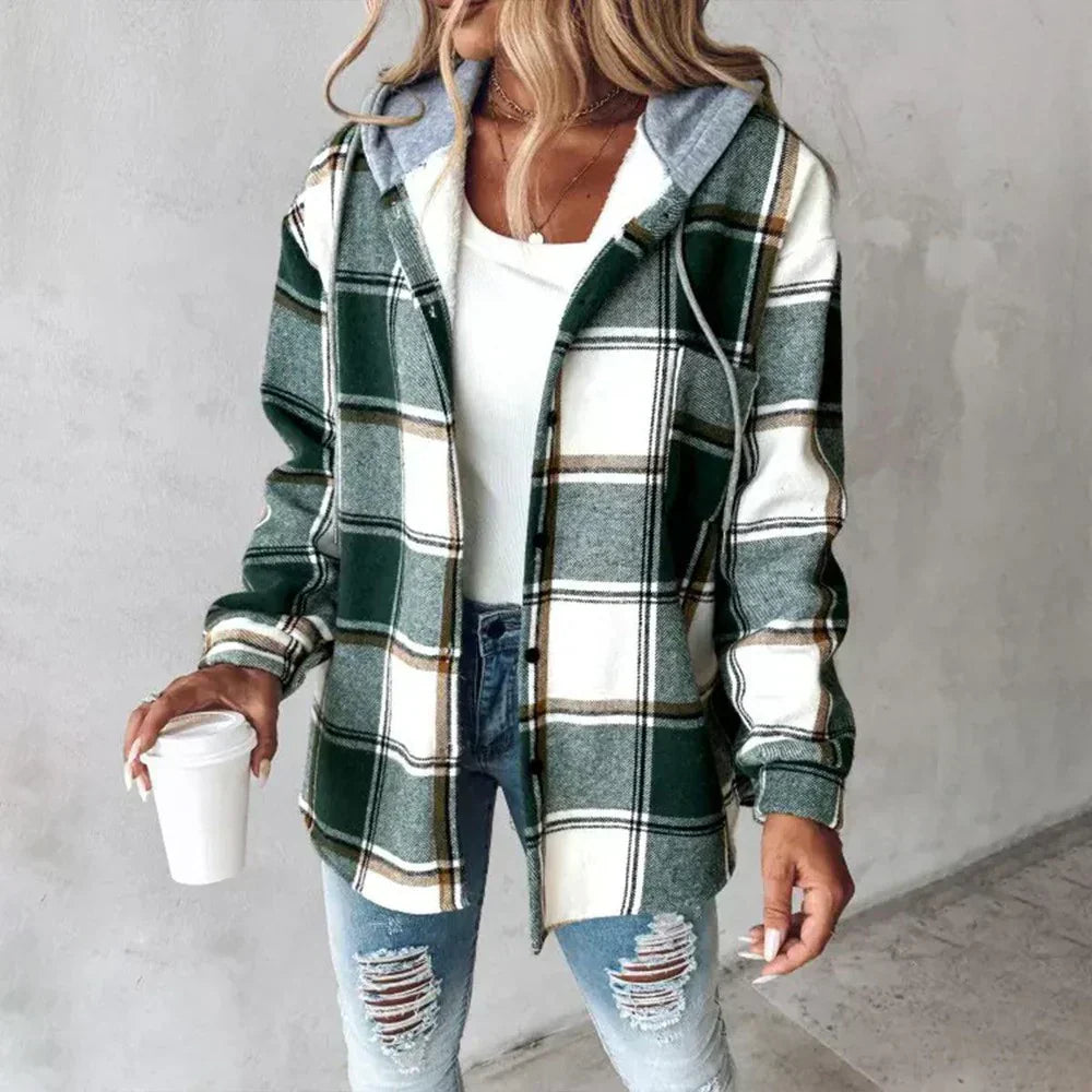 GR | Druckstil Kapuzenpulli Komfort