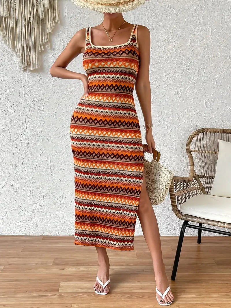 GR | Lebhafts Strickchleid für Fraue