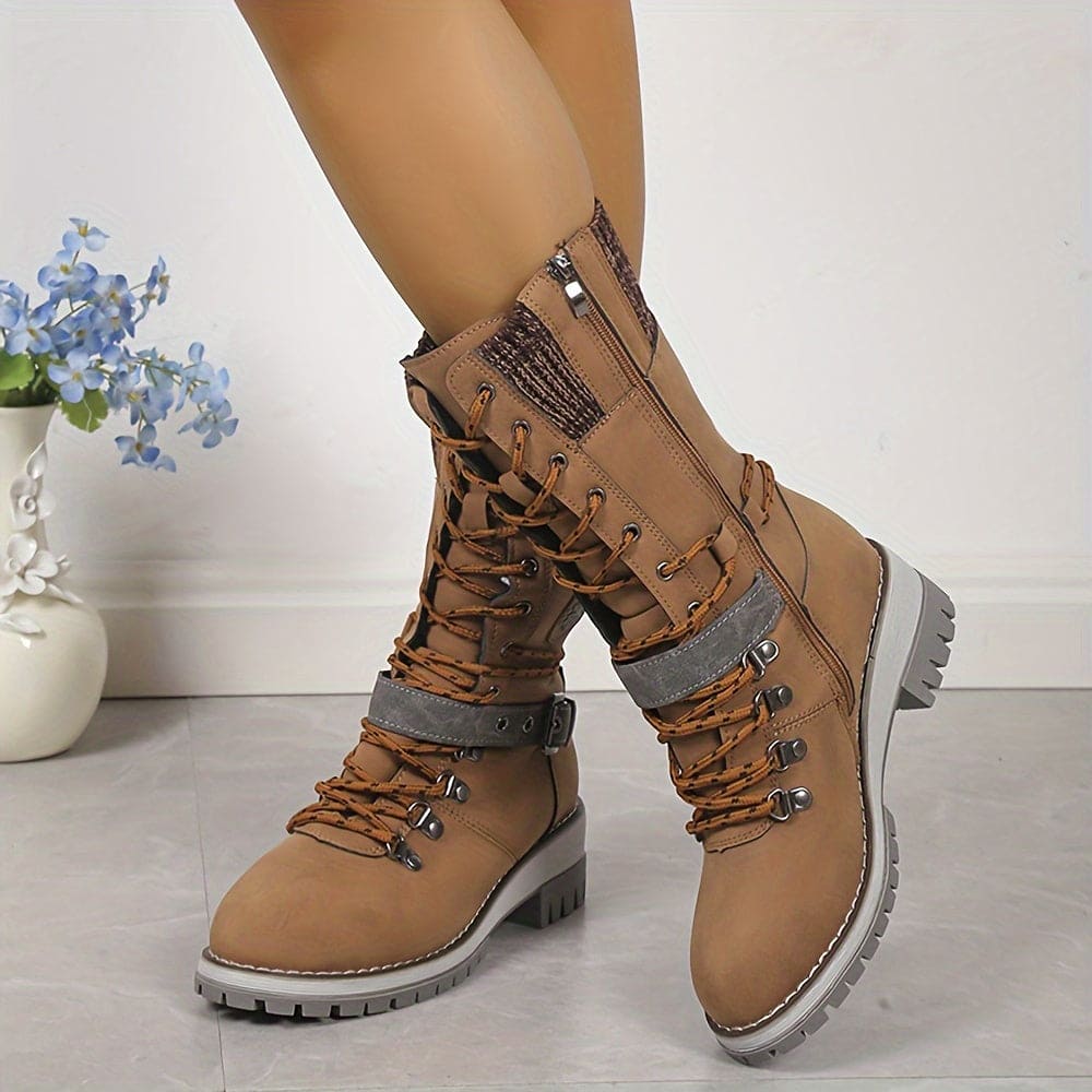GR - Elegant knitted thermal boots
