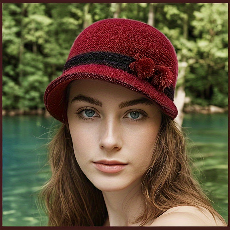 GR | Schickes Winter Stilvolles Gestricktes Set für Frauen