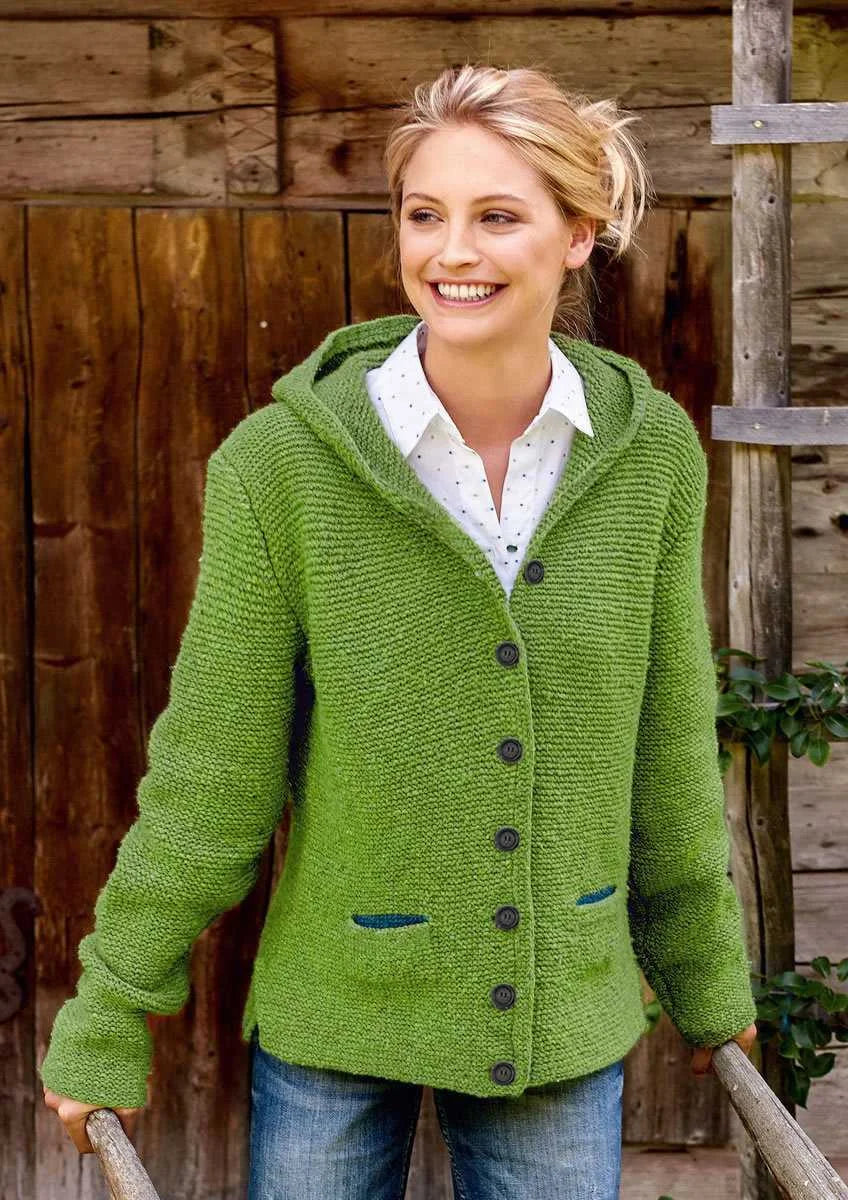 GR | Stylish cardigan with hood