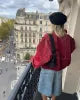 GR | Oversized leather jacket for women | Trendy and comfortable
