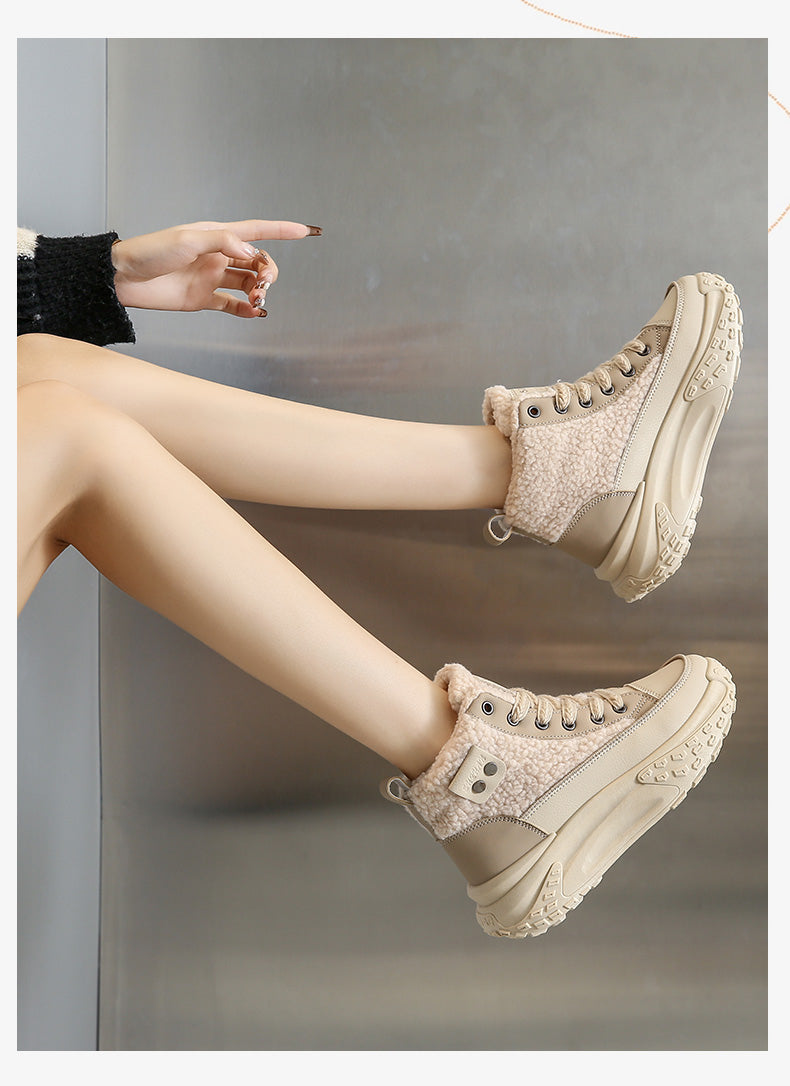 GR – Waterproof plush ankle boots