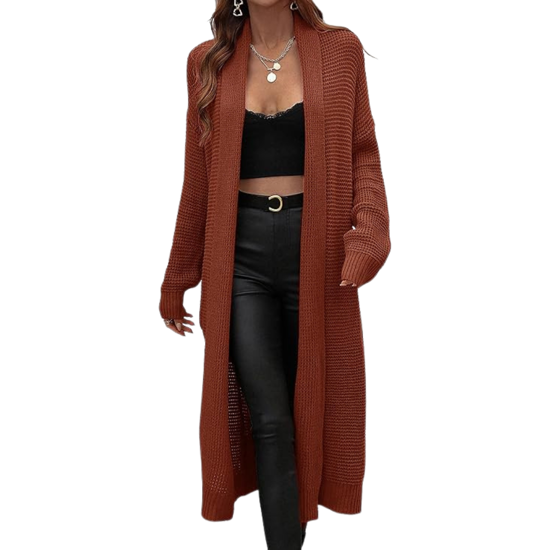 GR | Long Open Cardigan for Women