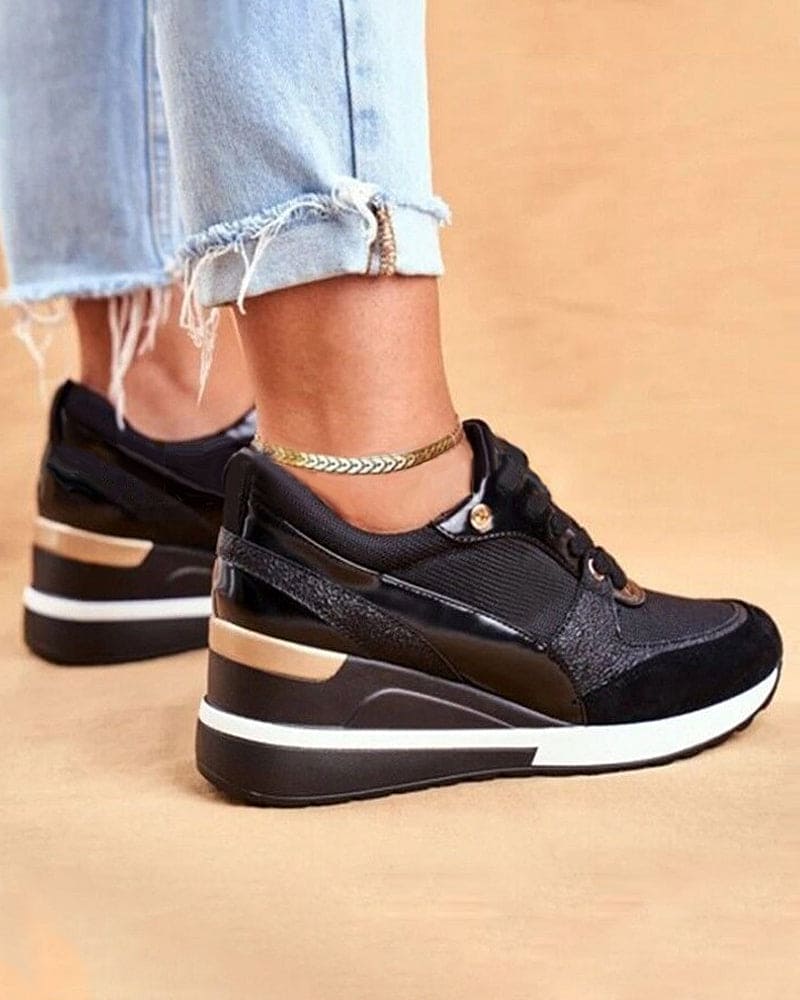 GR | Platform Sneakers with Sequins