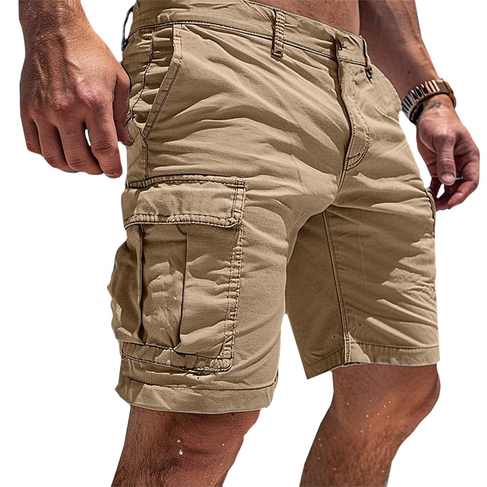 GR | Leichte Cargo Shorts Für Ganztägigen Tragekomfort