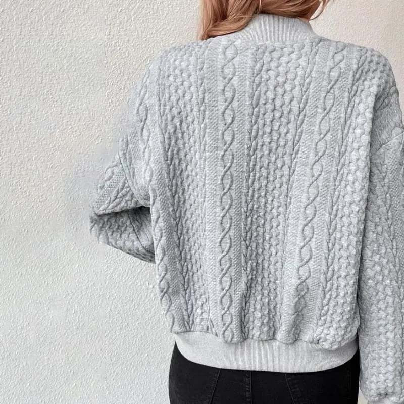 GR | Gestrickte Strickjacke