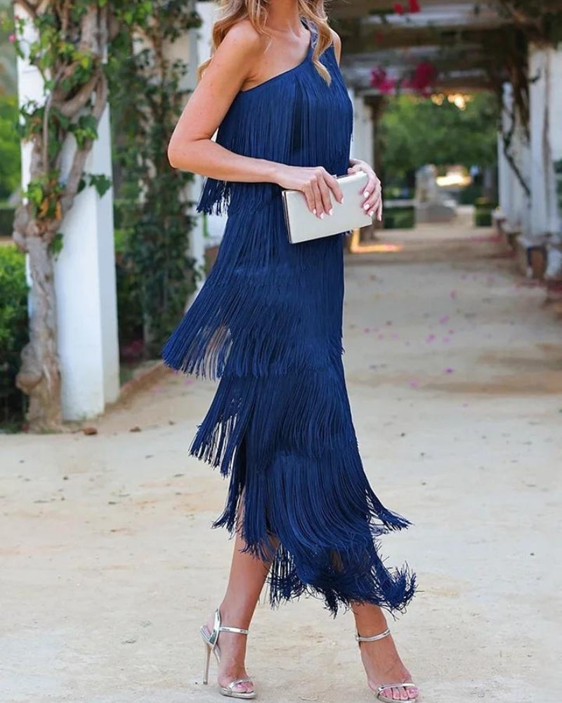 Vienna™ - Dress with tassels 