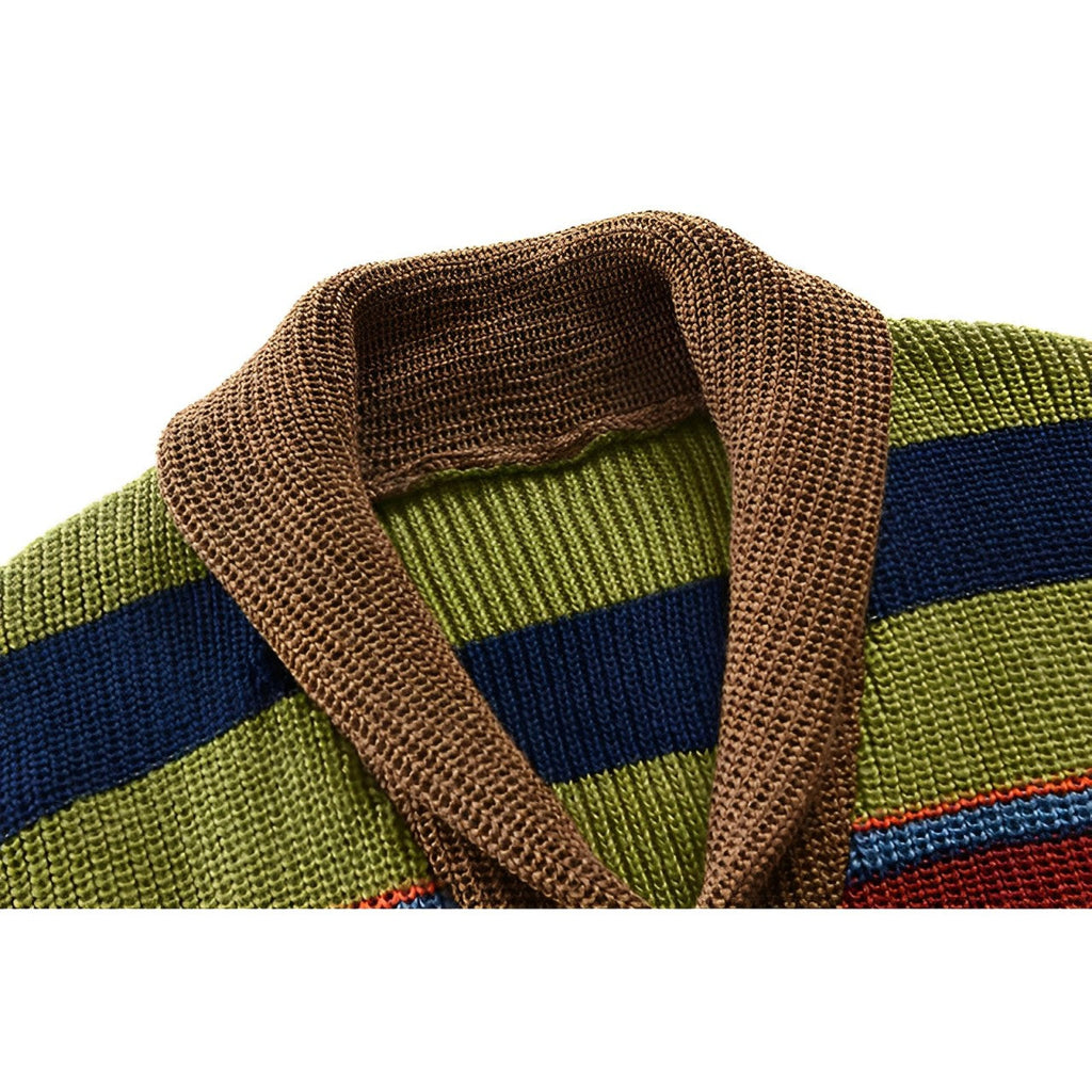 GR | Rollkragenpullover im Farbblockdesign