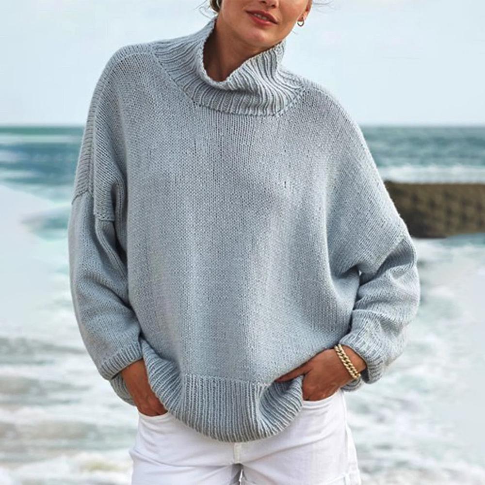 GR | Hoher Kragen Pullover