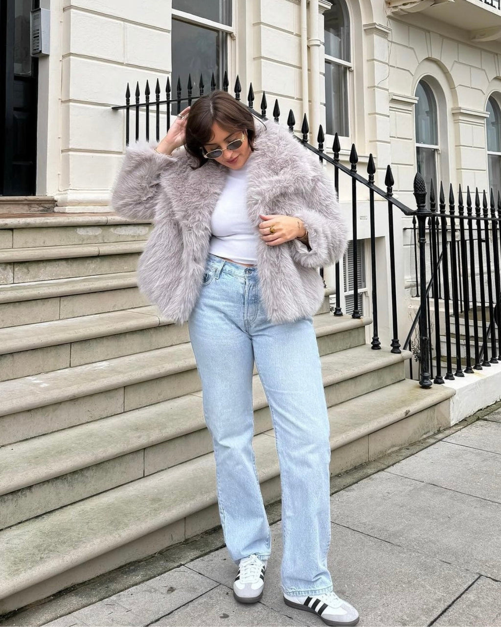 GR | Fluffy Fur Jacket for Winter