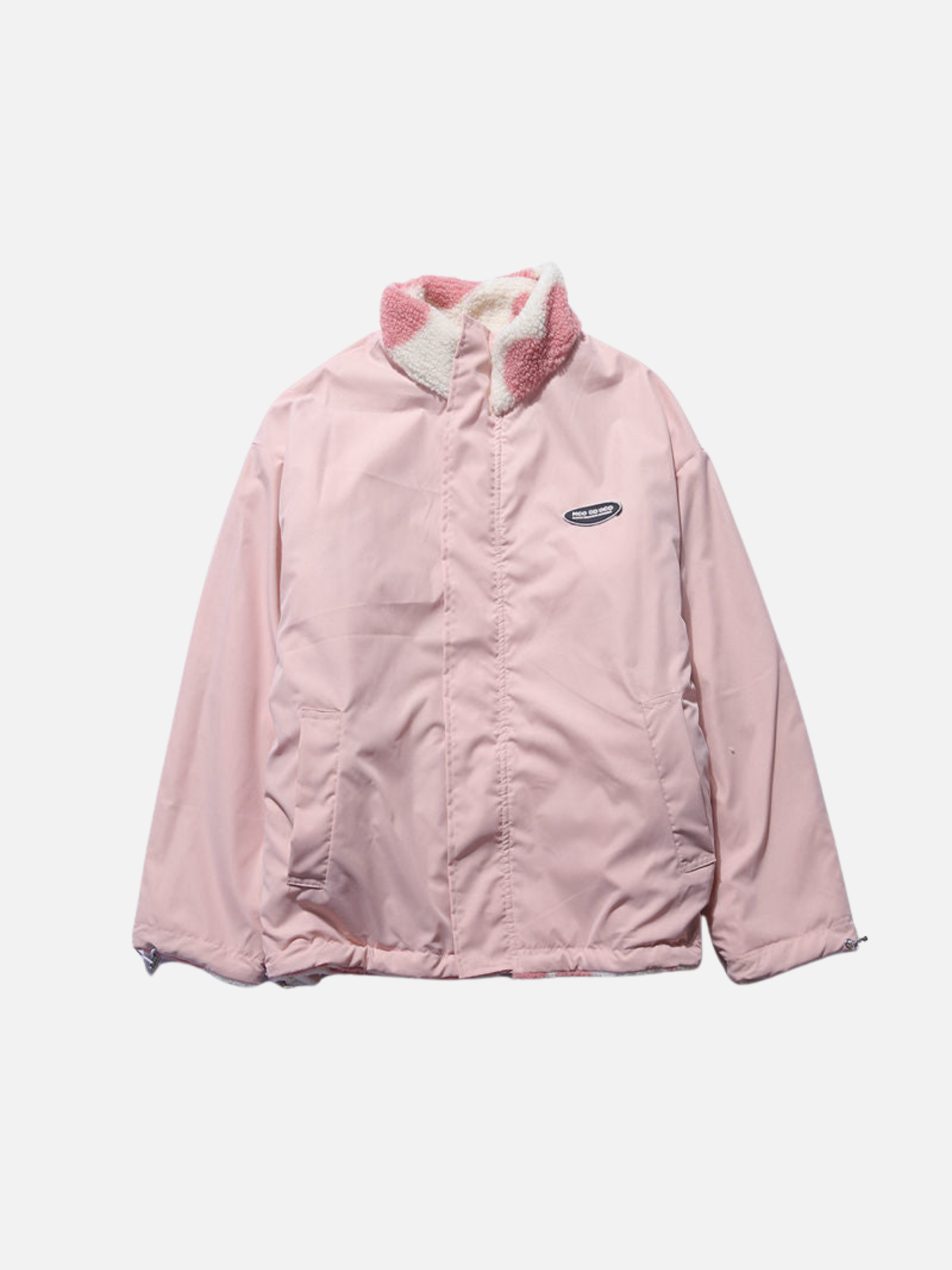 GR | Fleece-lined zip-up jacket 