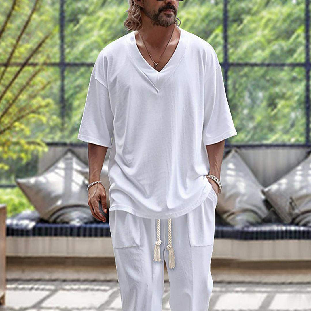 GR | Elegant suit with shirt and trousers