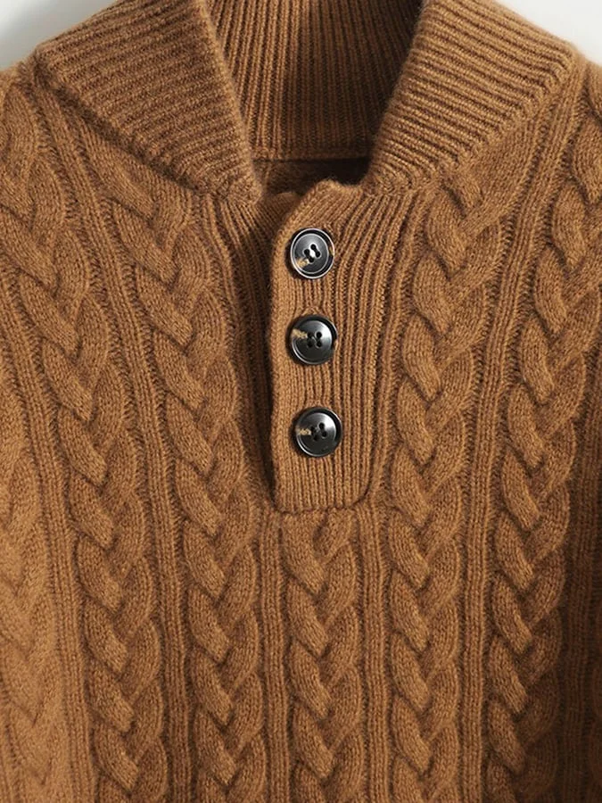 GR | Cable-knit winter sweater for women