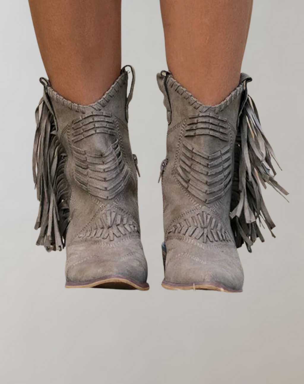 GR | Western cowgirl fringe boots