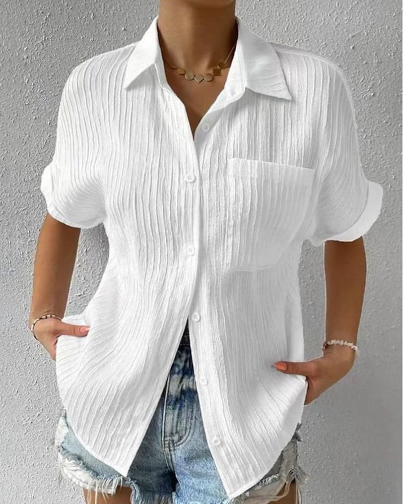 GR | Comfortable, solid-colored shirt