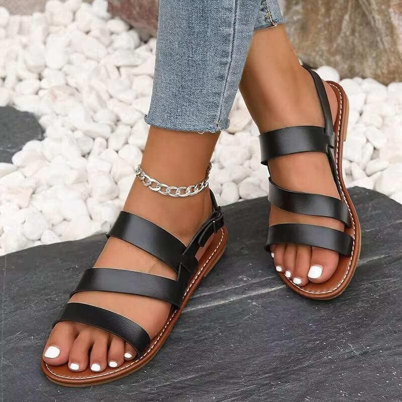 GR | Comfortable Summer Sandal with Ankle Strap for Women