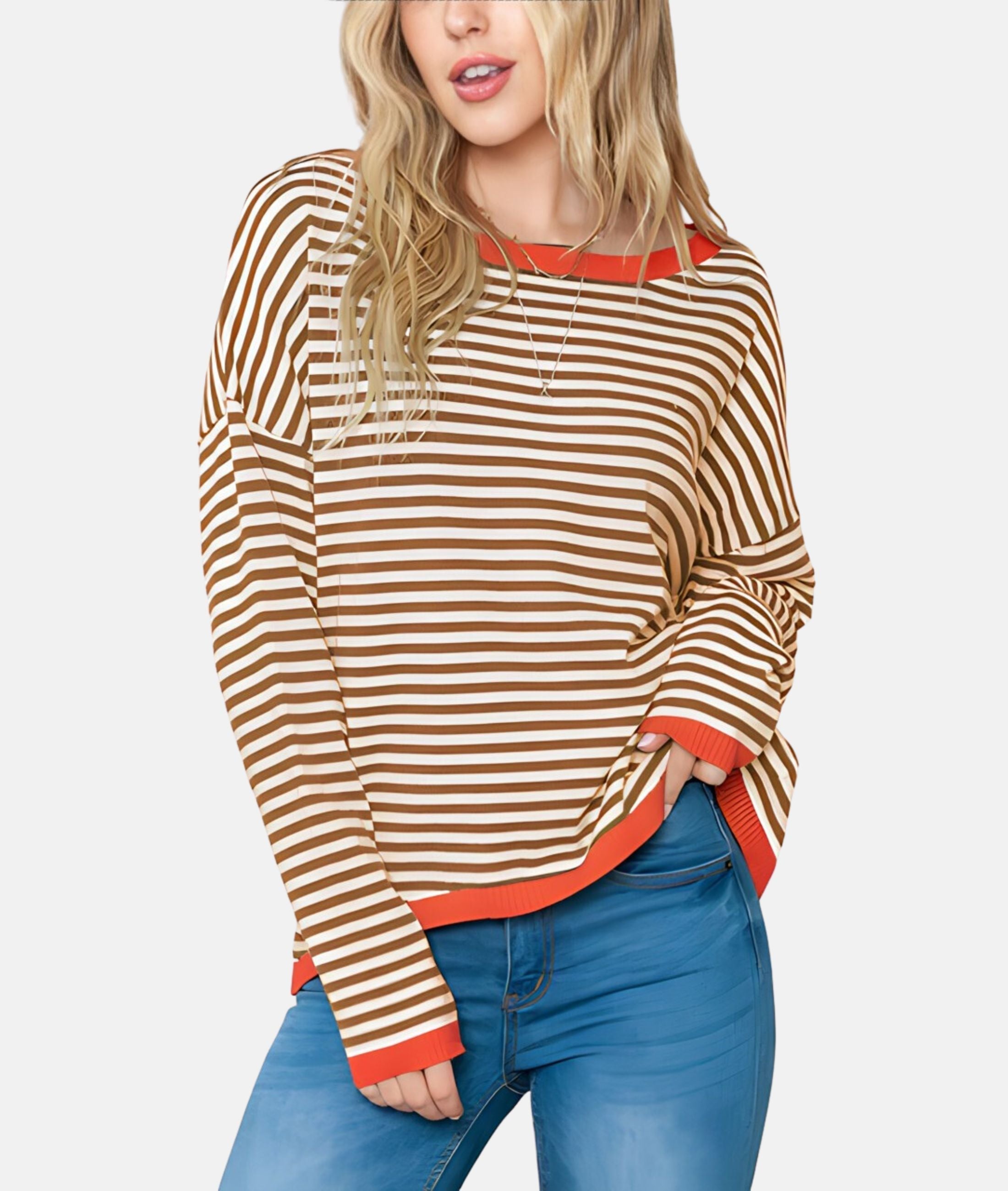 GR | Gestreifter Pullover