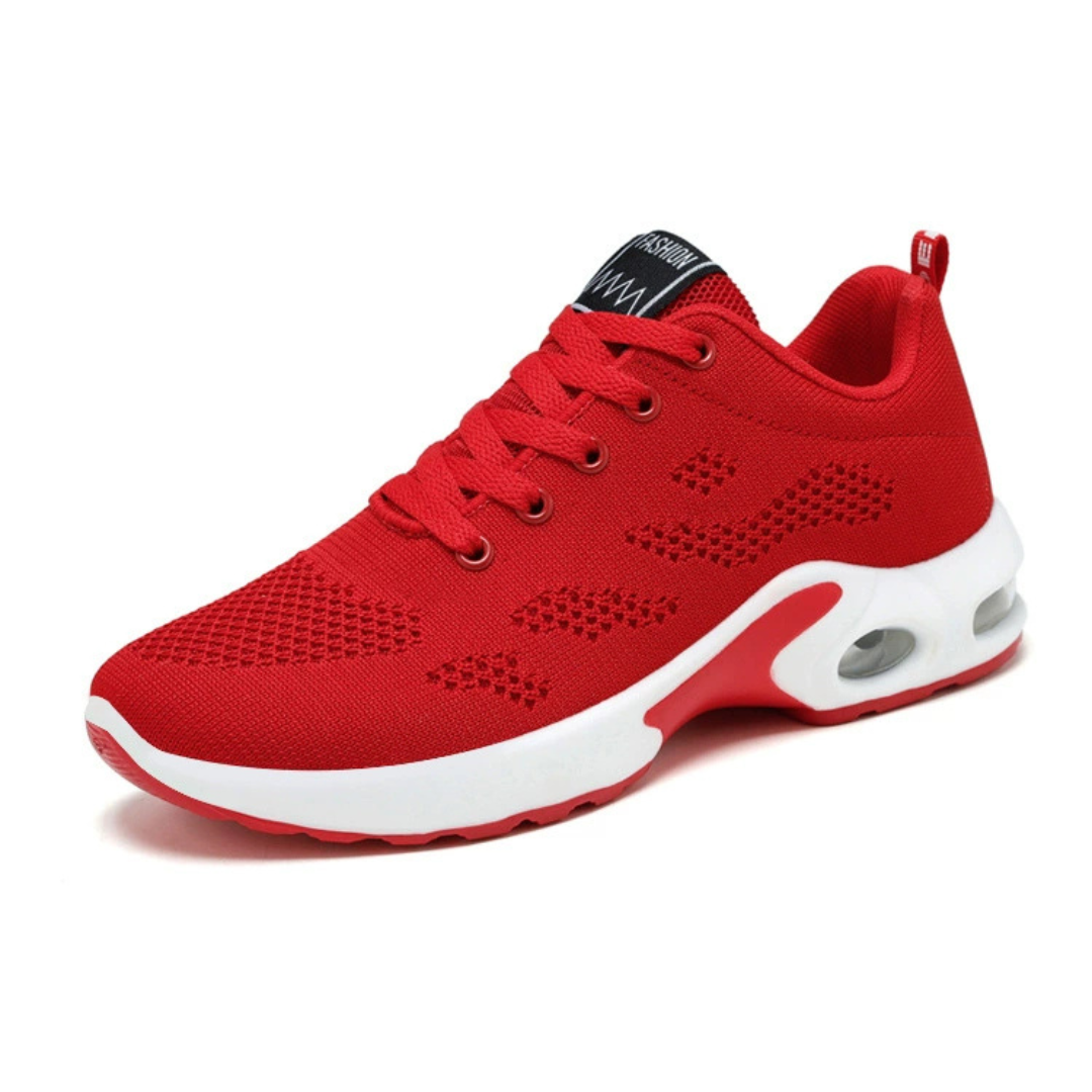 GR | Breathable sports shoes with cushioned sole for women