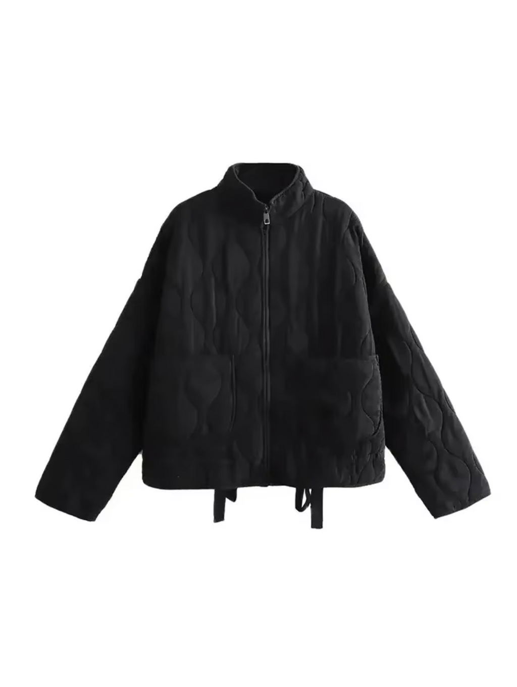 GR | Stylish padded jacket with zipper