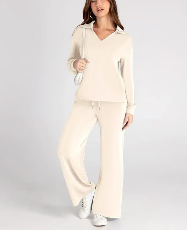 GR | Women's Two-Piece Set: Comfortable & Trendy Look for Women