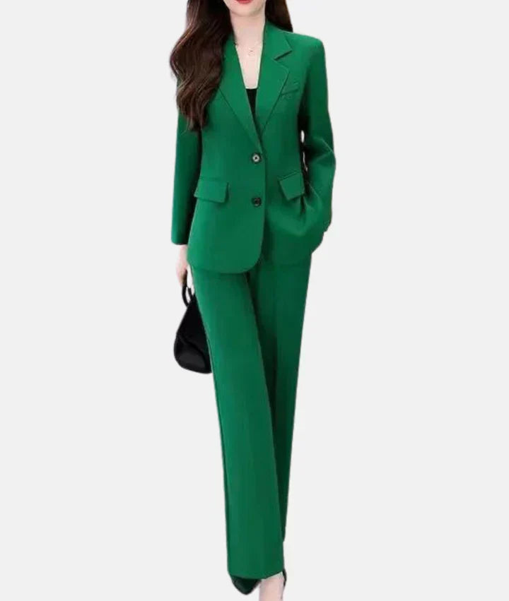 GR | trouser suit with tailored blazer