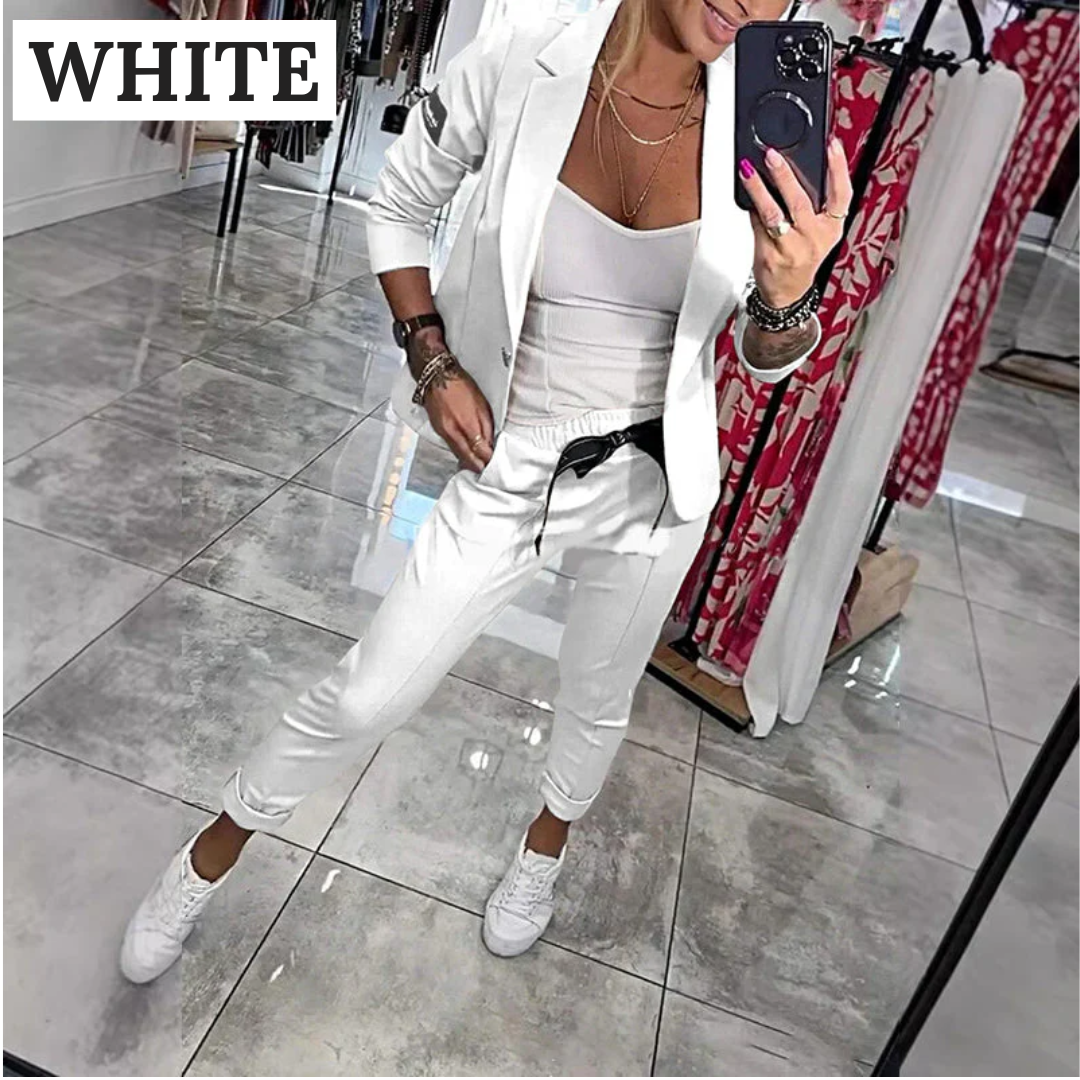 GR | 2-piece set consisting of a casual blazer and trousers