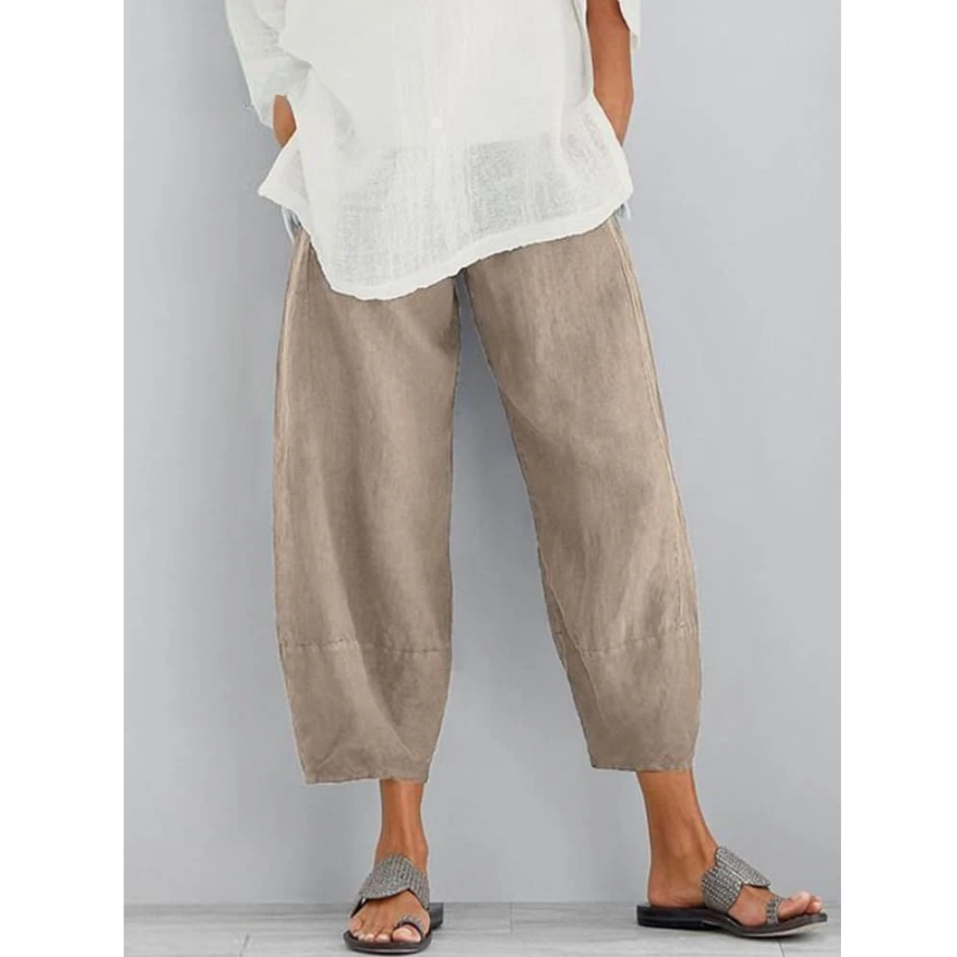 GR | Linen leisure trousers