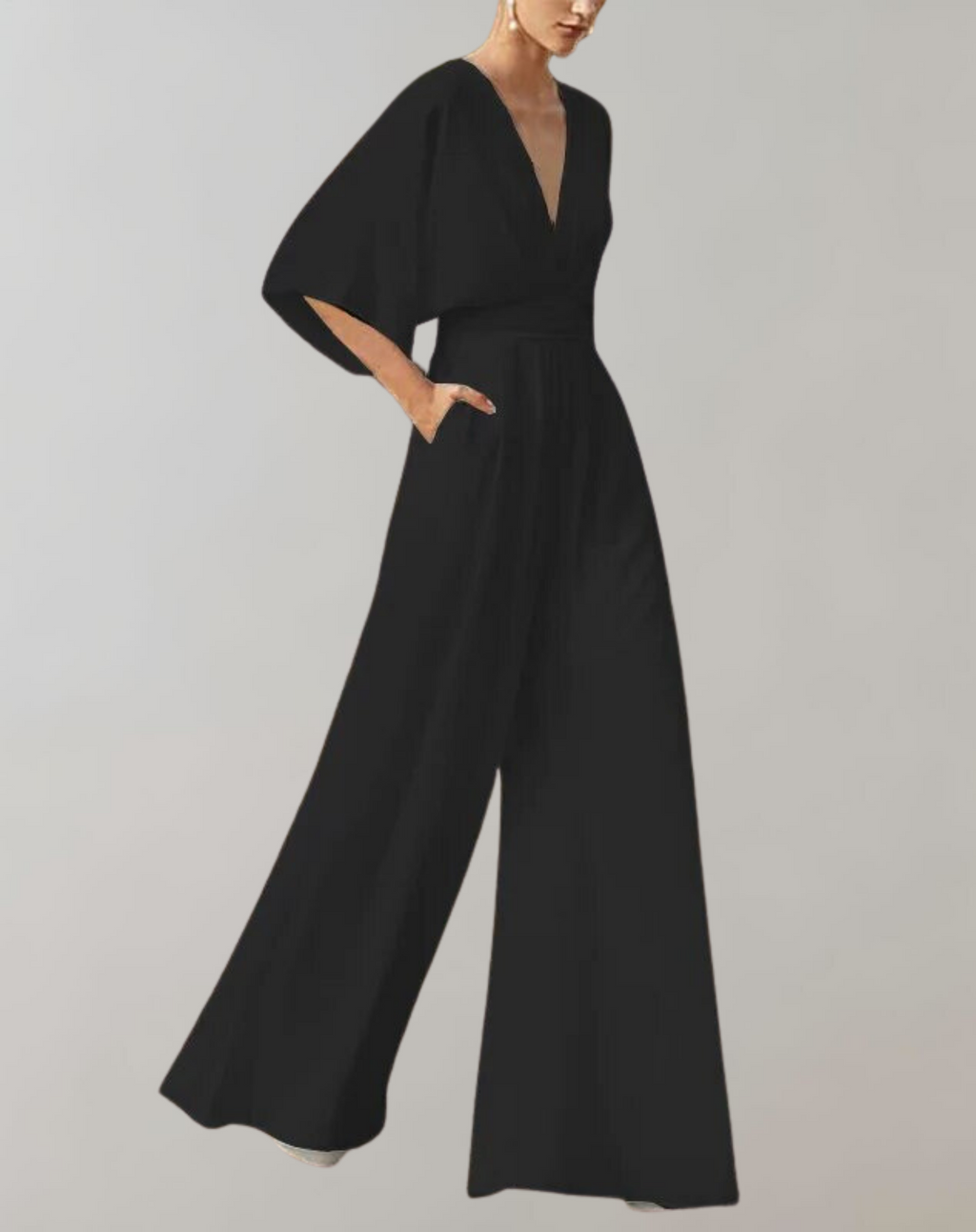 GR | Casual wide-leg romper