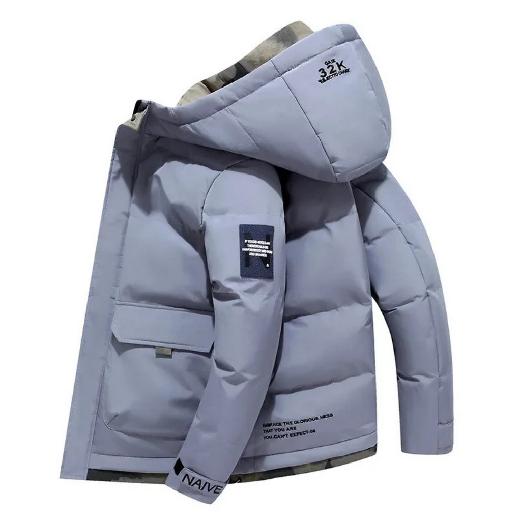 GR | Hooded jacket with zipper