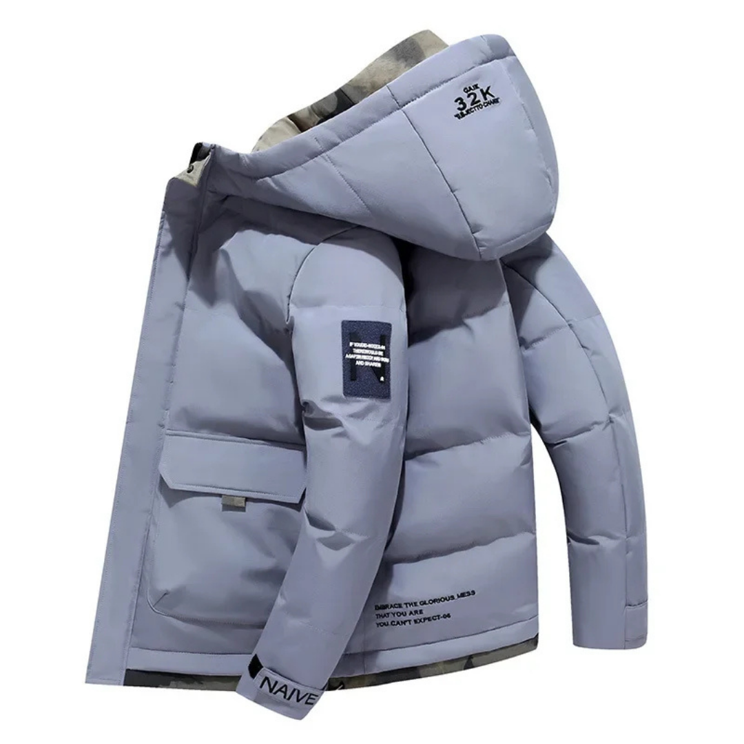 GR | Hooded jacket with zipper