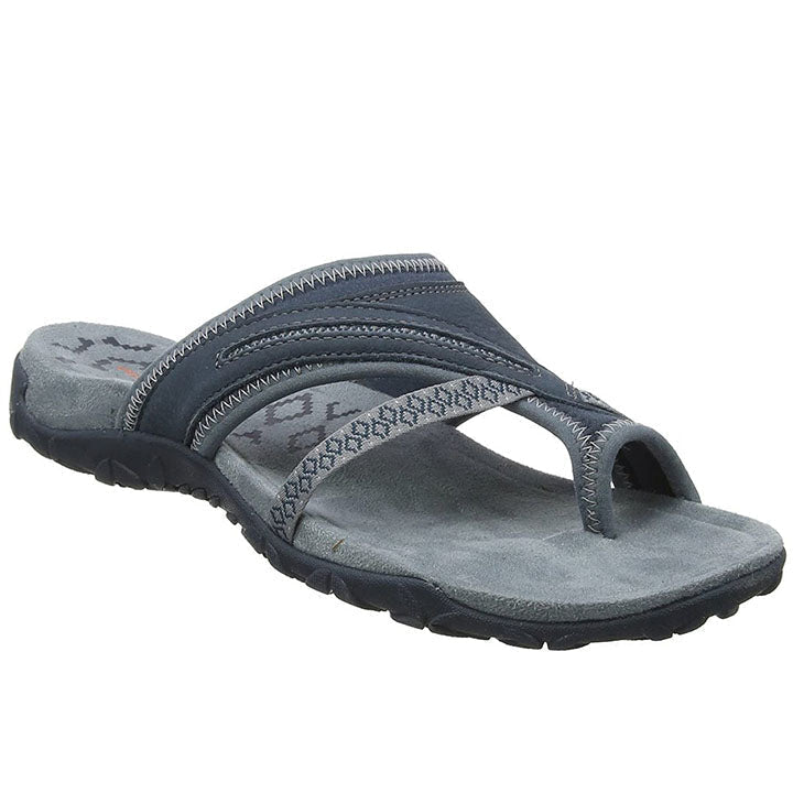 GR | Comfortable orthopedic sandals with suede sole 