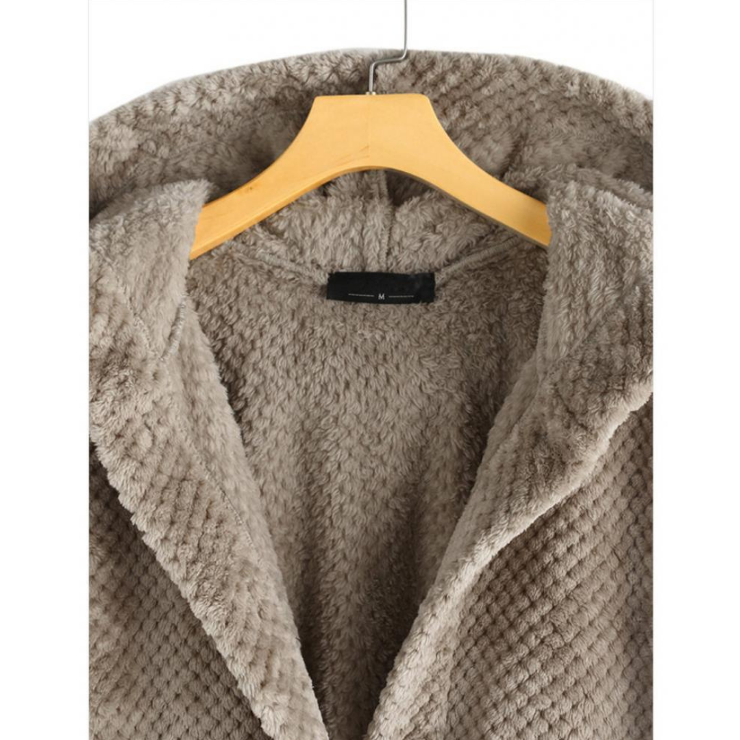 GR | Stylische, Superweiche Fleece-Kapuzenjacke