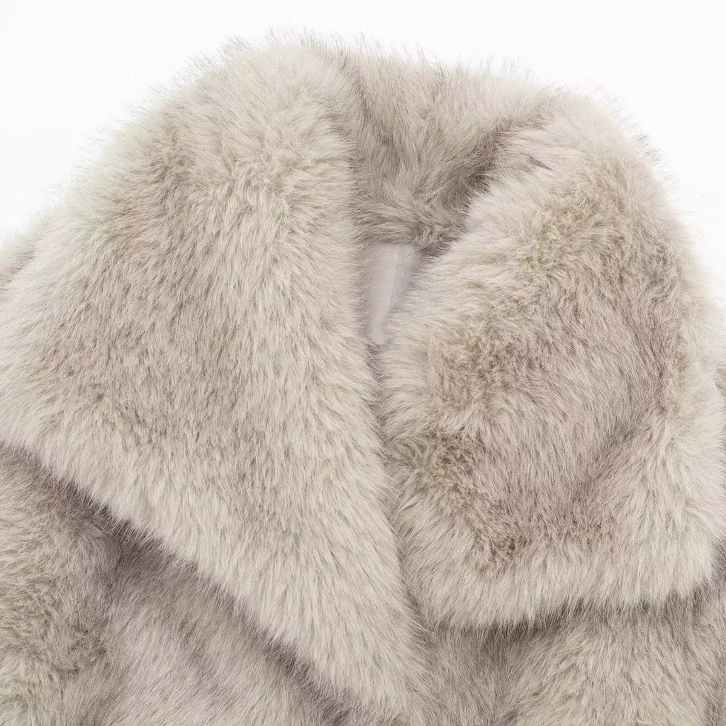 GR | Fluffy Fur Jacket for Winter