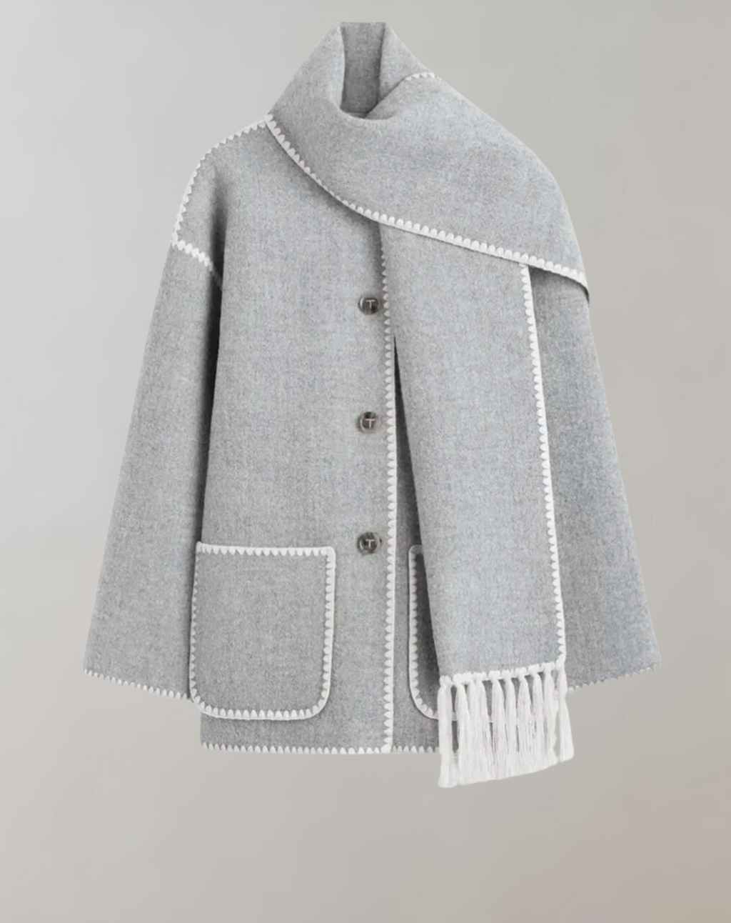 Selena™ - Stylish coat with scarf