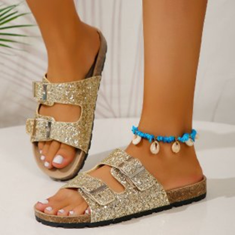 GR - Glitter sandals