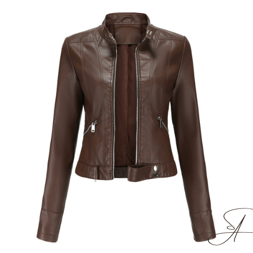 GR | Elegant leather jacket