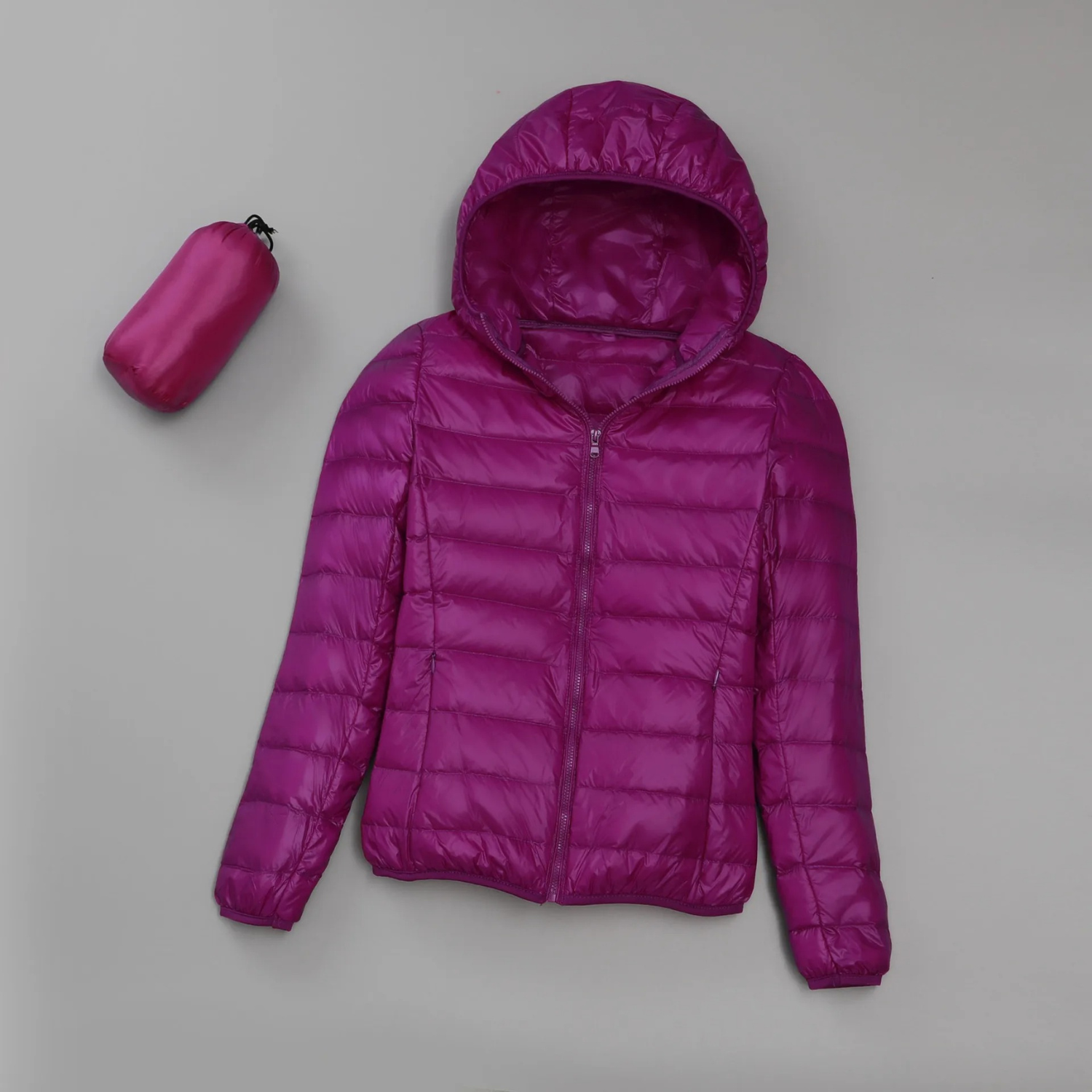 GR | Lightweight Quilted Jacket with Hood