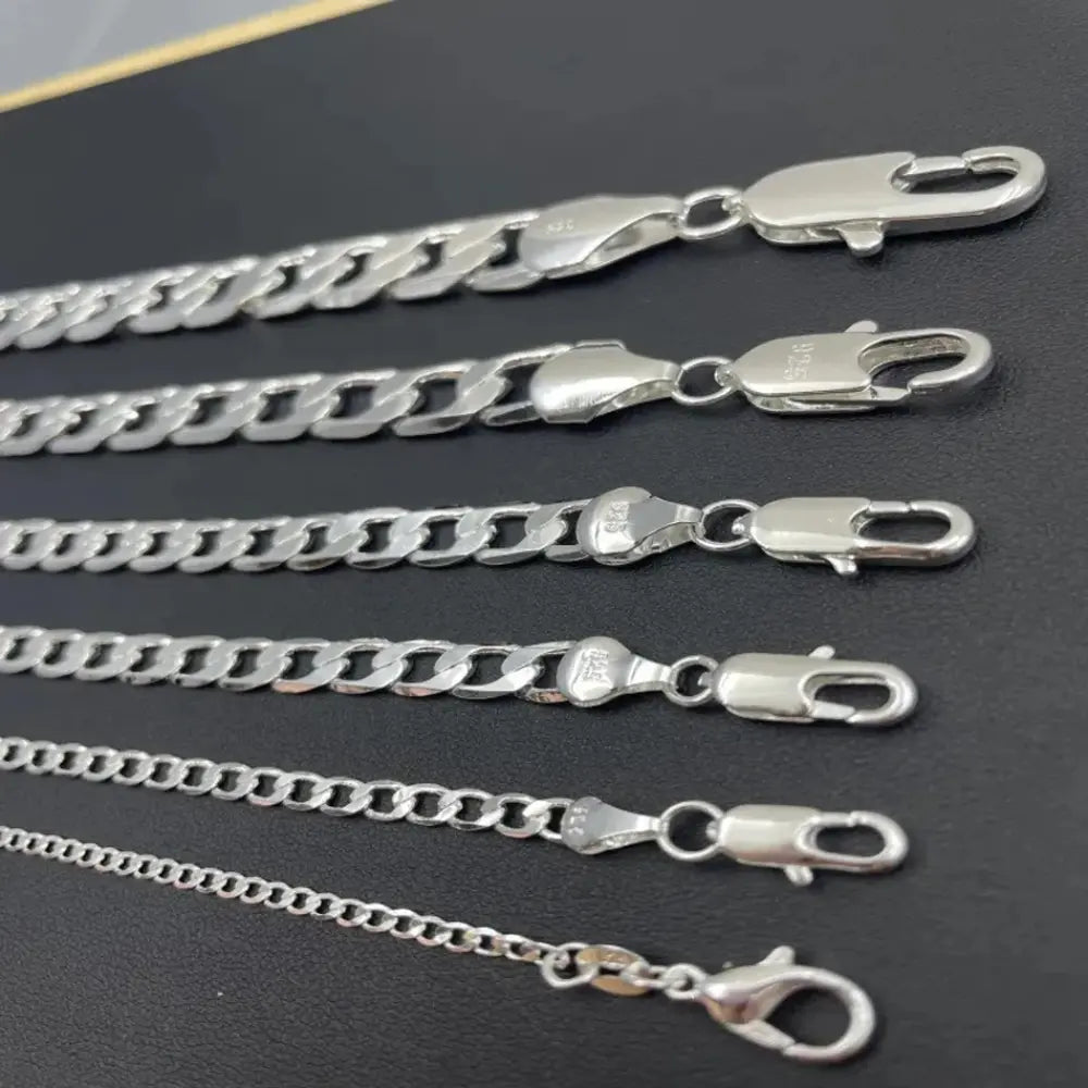 GR | 925 Sterling Silver Face Necklace