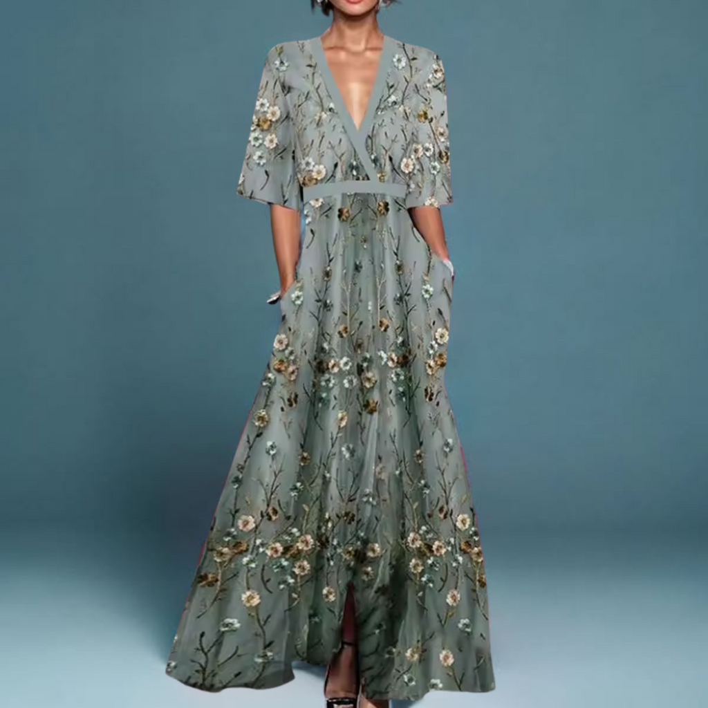 GR | Elegantes Blumenkleid