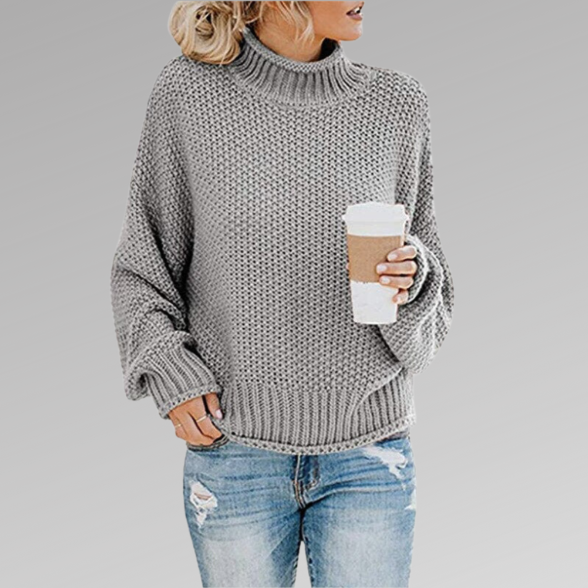 GR | Klassischer Strickpullover