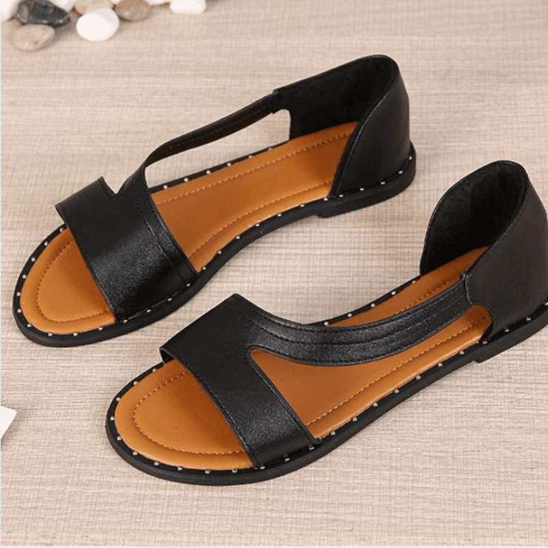 GR | Modern Sandals with Soft Rubber Sole - Perfect for Any Occasion