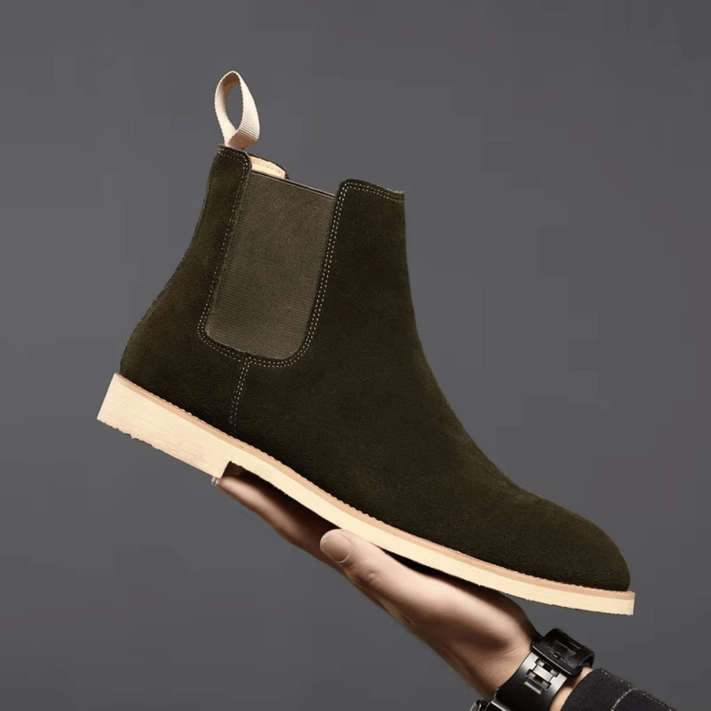 GR | Suede Chelsea boots