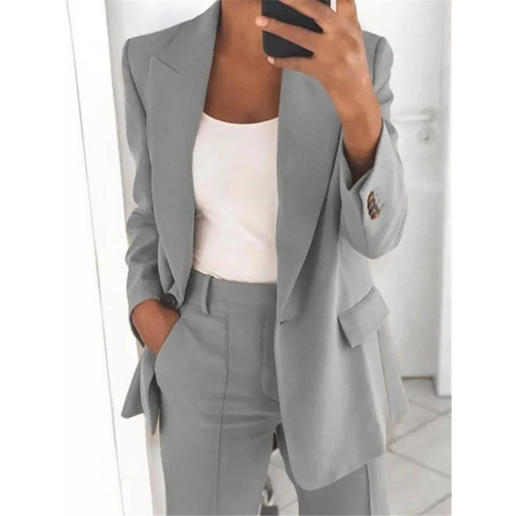 GR | Long Sleeve Office Blazer for Women