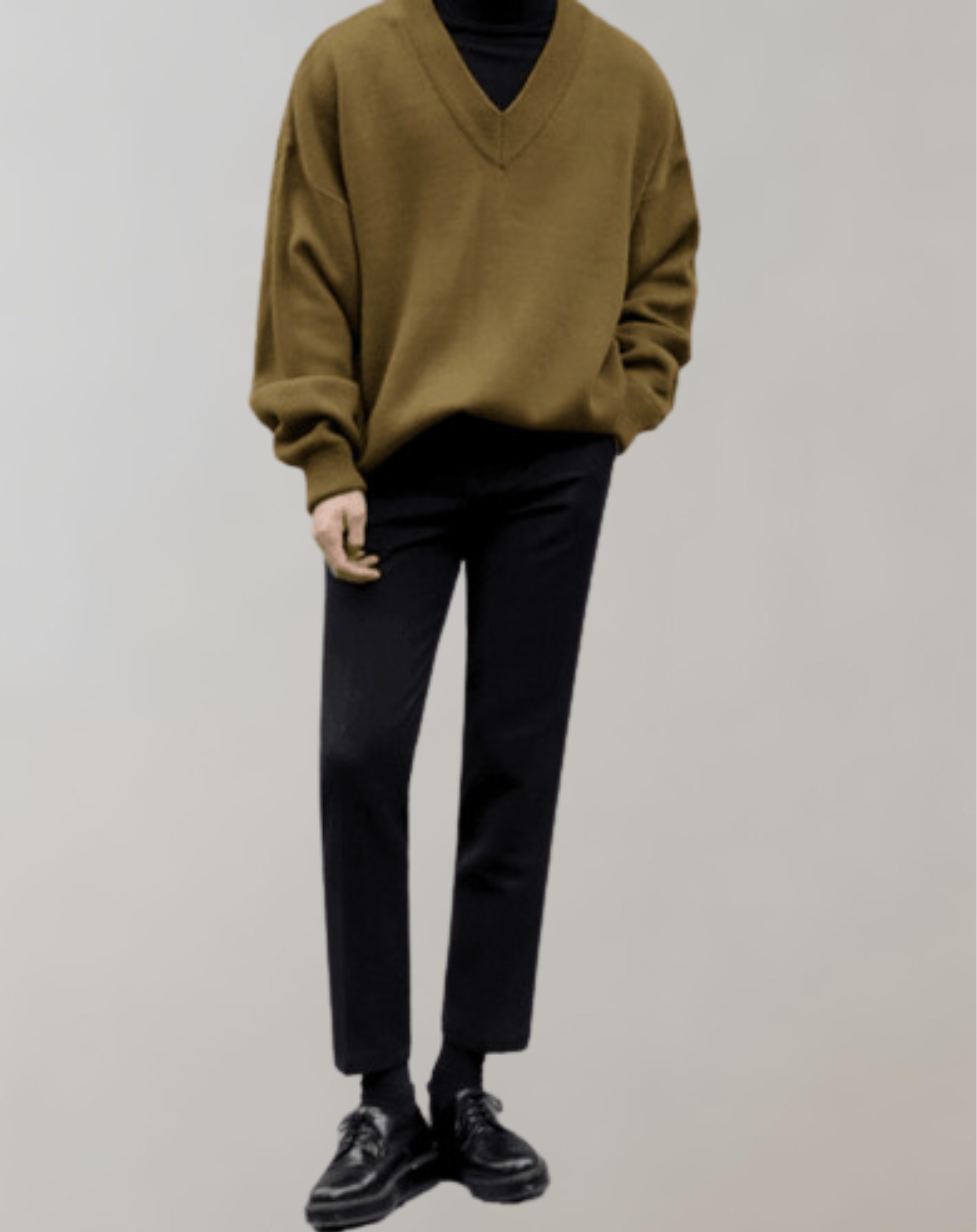 GR | Pullover mit V-Ausschnitt